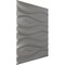 Ekena Millwork 19 5/8in. W x 19 5/8in. H Swell EnduraWall Decorative 3D Wall Panel Covers 2.67 Sq. Ft. WP20X20SSCST - alternate 4